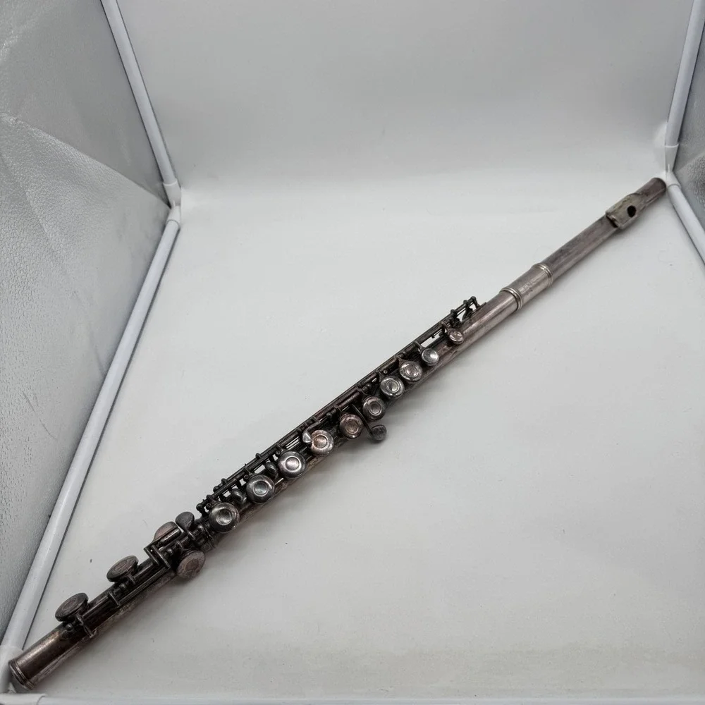 Gemeinhardt Flute 22SP Elkhart‎ Indiana Serial F59645 with Case Read!